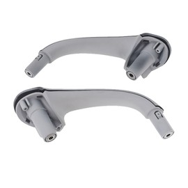 SEBLAFF Gray 1 Pair Interior Door Pull Handle Front Driver & Passenger Side Replacement for 2003-2007 W203 C230 C240 C280 C320 C350 C32 C55 2038101551 2038101651