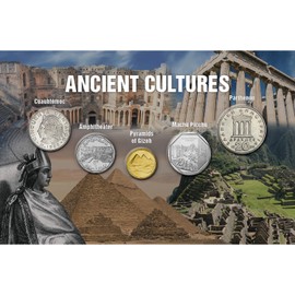 The Koin Club: Ancient Cultures Collection - Five Thematic Coins, Ungraded, Uncertified/Seller Graded