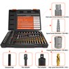 UYECOVE 56Pcs Spiral Screw Extractor Set, Left Hand Drill Bit
