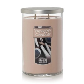 Unbranded Yankee Candle Seaside Woods Scented Classic 22oz Large Tumbler 2-Wick Candle Ove