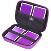 FBLFOBELI 360+ Card Game Case Compatible with UNO/Piles/Phase 10/Exploding Kittens/Five