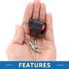 A ABSOPRO 8 Pin Reversing Module Connector Plug Female Wire
