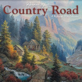 2026 Country Road - Abraham Hunter Wall Calendar