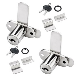 Sliding Door Lock, Furniture Lock, Cabinet Lock (20 mm Double Door)