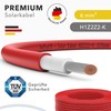 RedStar24 Premium Solar Cable 6 mm² Red, 5 m, TÜV