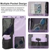 lifwimner Mesh Beach Backpack with Wet Pocket Drawstring Pool Bag
