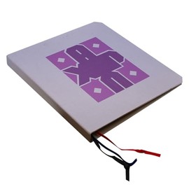 Purple Christus Design Ceremonial Binder Half Inch