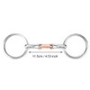 Stainless Steel Thickeness Bit Loose Mouth Bit Roller for Horse