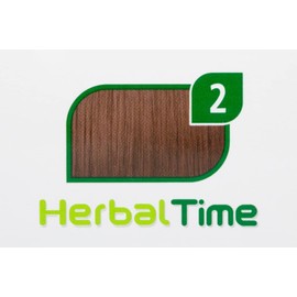 Herbal Time Henna Natural Cream Color Cappuccino Nº 2 | Henna Coloring Cream with Nettle Extract | Gray Hair Cover | Temporary Color Dye Cream | Ammonia Free, Sulfates Free, Parabens Free | 75 ml
