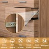 Cabinet Door Bumpers Clear, Sound Dampening Cushion Pads,Glass Table Top