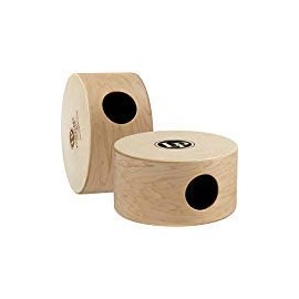 LP Latin Percussion LP Americana 2-Voice Cajon 10", Maple/Front Plate Birch Double Sided, (1x20), DW Snare Wire, LP1410S