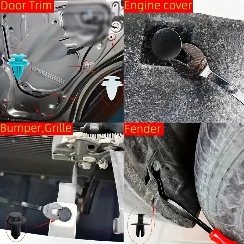 Unbranded For Dodge RAM Fixing Fastener Kit Bumper Fender Liner