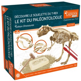 EXPLORA - T-Rex - Paleontologist Set - 039396 - Excavation Plaster - Dinosaur - Discovery Set - Children's Game - Scientific - Educational - Adventure - Fun - Toy - From 5 Years