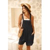 GRECERELLE Jumpsuits For Women Summer Short Overalls Casual Adjustable Loose