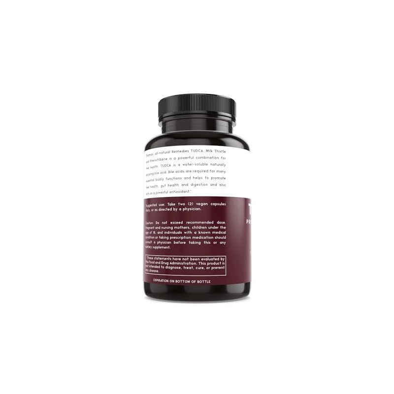 Tudca 500mg 1000mg Per Serving Capsules Tauroursodeoxycholic Acid Liver Support