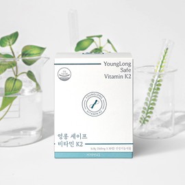 Yeonglong [Rating 4.8] Youngrong Safe Vitamin K2+Calcium Pharmacist Design [MK7 Menaquinone] 120mcg Efficacy / [평점4.8] 영롱 세이프 비타민K2+칼슘 약사설계 [MK7 메나퀴논]120mcg 효능