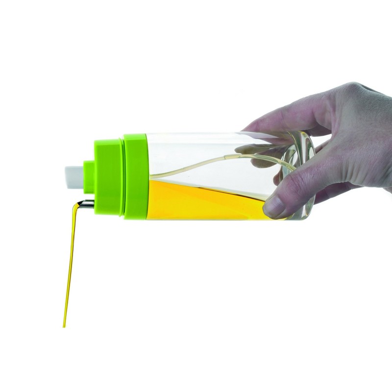 IBILI ACEITERA 2 USOS, Stainless Steel, White/Green, 9 x 8