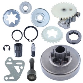 Gubeter Clutch Sprocket 3/8" 7T Kit for Stihl Ms380 038 Ms381, 1119 160 2000