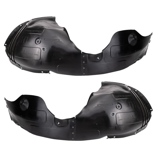 TRQ TRQ Front Inner Fender Liner Set Compatible with 2020-2022