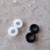 AB Max Glasses Ear Grips - Black and White Ring