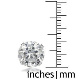 10MM UNISEX Sparkly Austrian Crystal Disco Ball Silver Stud Earrings/Ear Studs for Men/Women/Teenage/Girls - 925 Sterling Silver - Round Silver Earrings - GREY HEMATITE