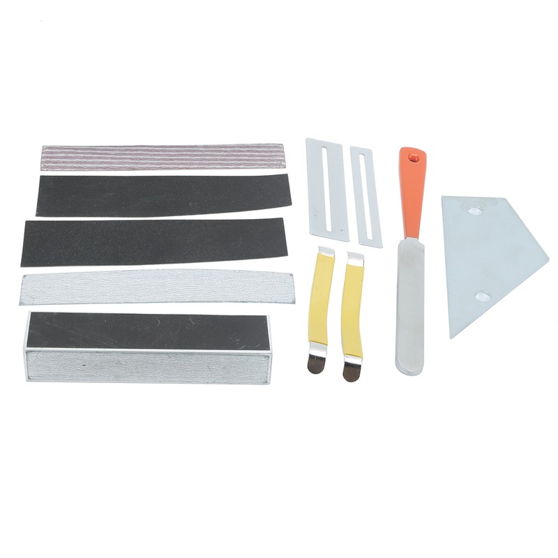 Guitar Leveling Tool Set File Leveler Beam Sandpaper Fingerboard Care