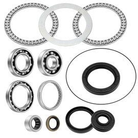 JAVIK Front Differential Bearing Seal Kit for Kawasaki Prairie 360 650 700 Brute Force 650 750 Twin Peaks 700 O.E.M# 92046-1286 13271-1503 92045-1393 92045-1394
