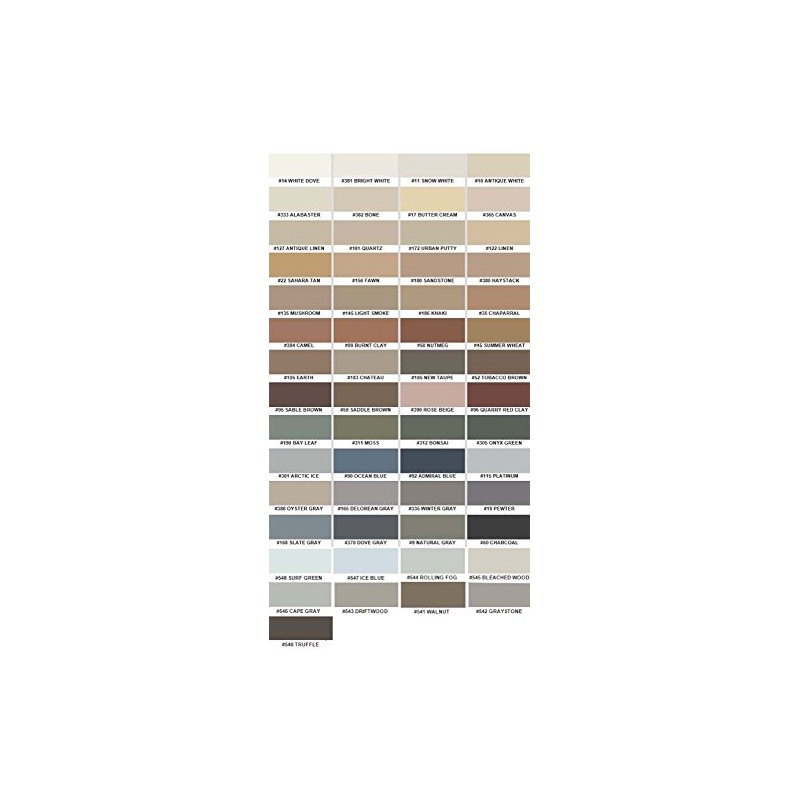 Color Fast Caulk Matched to Custom Building Products (Urban Putty