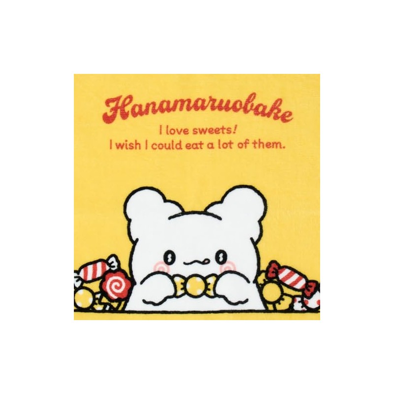 Sanrio 485292 Petite Towel Hanamaru Ghost 100% Cotton