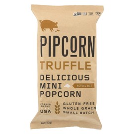 Pipcrn Mini Popcorn,Truffle 4 Oz (Pack Of 12)