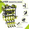 Mefirt 3-Layer Power Tool Organizer 5-Layer Power Tool Organizer