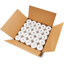 55 GSM CLOVER PoS 3-1/8" x 230' THERMAL RECEIPT PAPER - 50 NEW ROLLS by Nayelish RITEMADE for Clover Station Point-of-Sale System