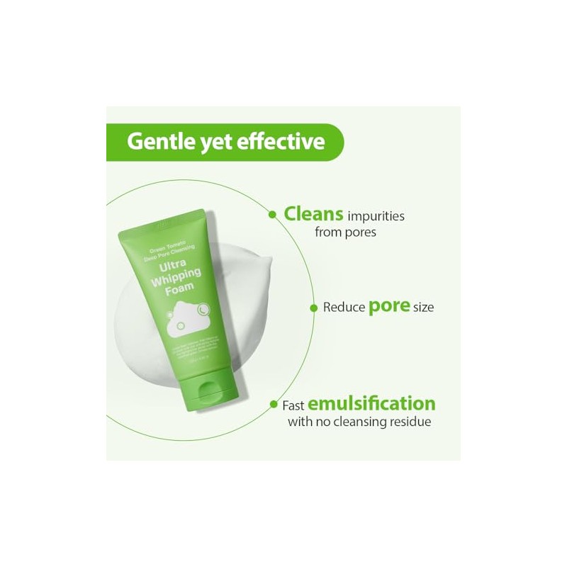 Sungboon Editor Espuma Limpiadora Ultra Batiente Green Tomato Deep Pore