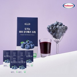 100% organic Bonnelled Organic My Blueberry Puree 20g14 packs, 6 boxes / 100% 유기농 보넬드 유기농 마이 블루베리 퓨레 20g14포 6박스