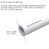 PVC Flange Cap for Pipes 3/4" (10-Pack), Furniture-Grade Table Leg