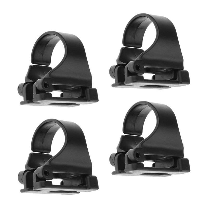 4 Count Snorkel Clip Keeper Retainer for Diving Snorkel Breathing