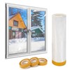 Window Insulation Kit, Clear Shrink Film 63 Inch x 20FT
