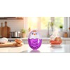 Purple Kitchen Timer Practical Reminder Color Changing Egg Timer Soft