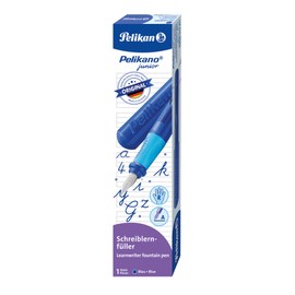 Pelikan Pelikano Junior 824811 Fountain Pen for Right-Handed Users, Blue, Nib A