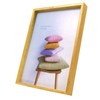 King 70200 Picture Frame JK101-A5-NT Wood Frame A5 Natural