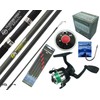 COMPLETE STARTER BEGINNER FISHING KIT SET & 10' ROD REEL