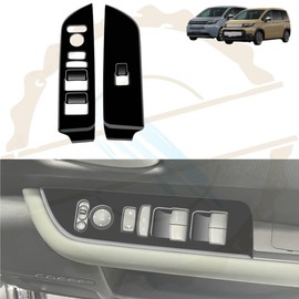 DodoxDIY New Freed GT Series GT1/2/3/4/5/6/7/8 Custom Parts Accessories Power Window Switch Garnish Panel Cover Interior Panel Interior Parts Piano Black