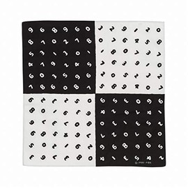 SOU/SOU x Arakawa Masujiro Shoten Furoshiki 21.3 x 21.3 inches (54 x 54 cm), SO-SU-U Furoshiki Lunch Cloth