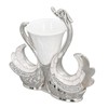 Swan Shape Dinnerware Set Light Luxury Exquisite Elegant Swan Shape