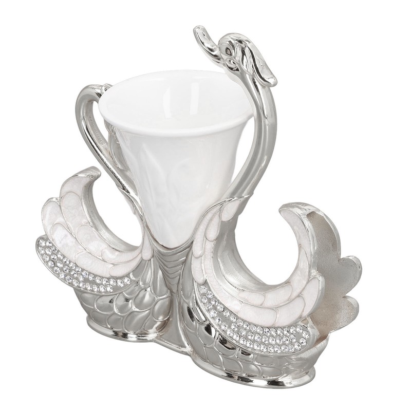 Swan Shape Dinnerware Set Light Luxury Exquisite Elegant Swan Shape