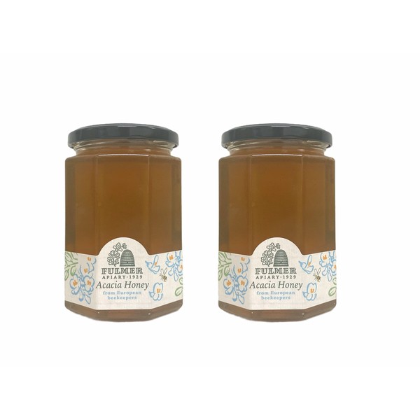 Sanniti Fulmer All Natural Hungarian Acacia Honey, 17.64 oz, (Pack of 2)