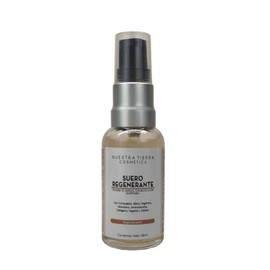 Nuestra Tierra Cosmetica Suero Regenerante con Baba de Caracol, Fórmula Natural, 35ml, con Colágeno Vegetal y Silicio Orgánico