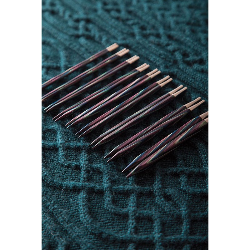 KNIT PICKS Options Foursquare Majestic Interchangeable Circular Needle Set -