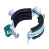 60-64 mm Pipe Clamp, Metal Pipe Bracket with Quick Closing