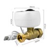 Vislone 3/4in(DN20) WiFi Ball Valve Support APP Control/3 Timing Modes/Water